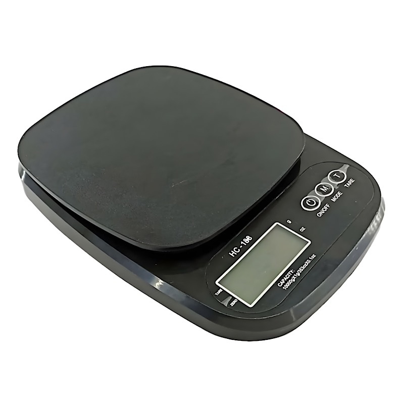 ترازو 10 کیلو آشپزخانه صفحه نمایش دیجیتال لامپ دار مدل Unique