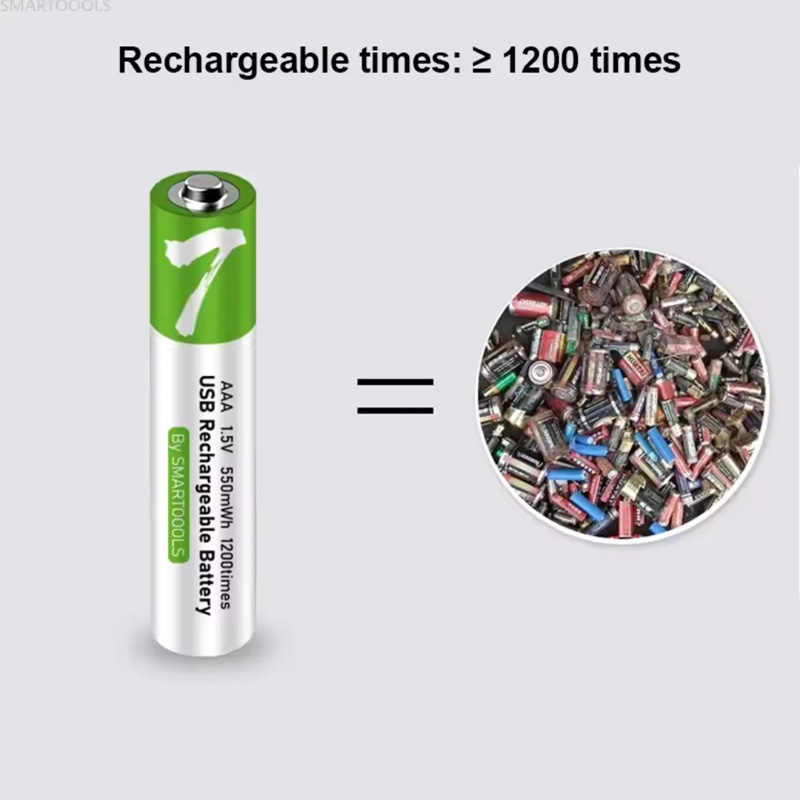 باتری نیم قلمی قابل شارژ بسته 4 عددی