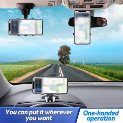 هولدر موبایل جلو داشبورد و سایه بان