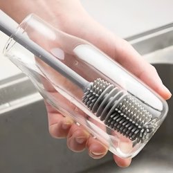 برس سیلیکونی تمیز کننده بطری مدل Lio